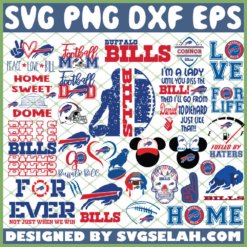 Buffalo Bills NFL SVG Bundle 1