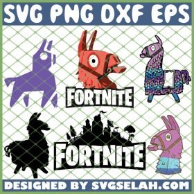 Fortnite Loot Llama SVG PNG DXF EPS 1