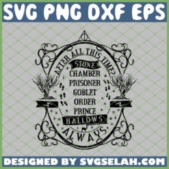 Harry Potter After Revised Stone Hallows Always SVG PNG DXF EPS 1