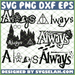 Harry Potter Always SVG PNG DXF EPS 1