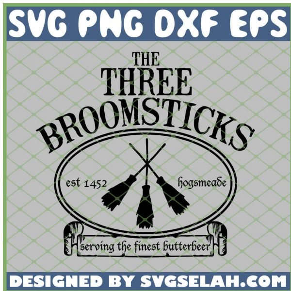 Harry Potter Three Broomsticks SVG PNG DXF EPS 1