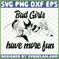 Hocus Pocus Bad Girls Have More Fun 1 SVG PNG DXF EPS 1