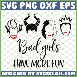 Hocus Pocus Bad Girls Have More Fun SVG PNG DXF EPS 1