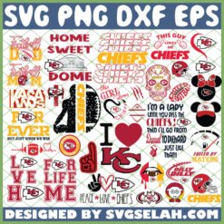 Kansas City Chiefs NFL SVG Bundle 1