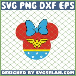 Mickey Wonderwoman SVG PNG DXF EPS 1