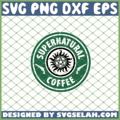 Supernatural Starbucks Coffee Logo SVG PNG DXF EPS 1