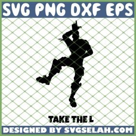 Take The L Fortnite SVG PNG DXF EPS 1