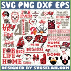 Tampa Bay Buccaneers NFL SVG Bundle 1