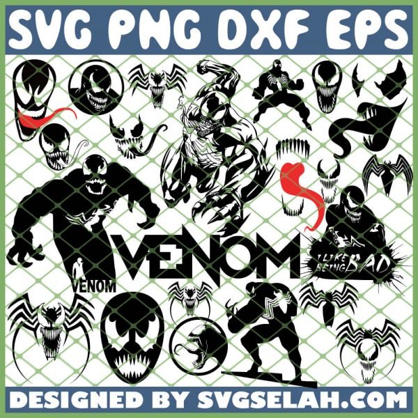 Venom Bundle SVG PNG DXF EPS 1