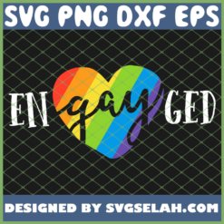 Engayged Lgbt Pride Engaged Gay Bridesmaid Wedding Lesbian SVG PNG DXF EPS 1