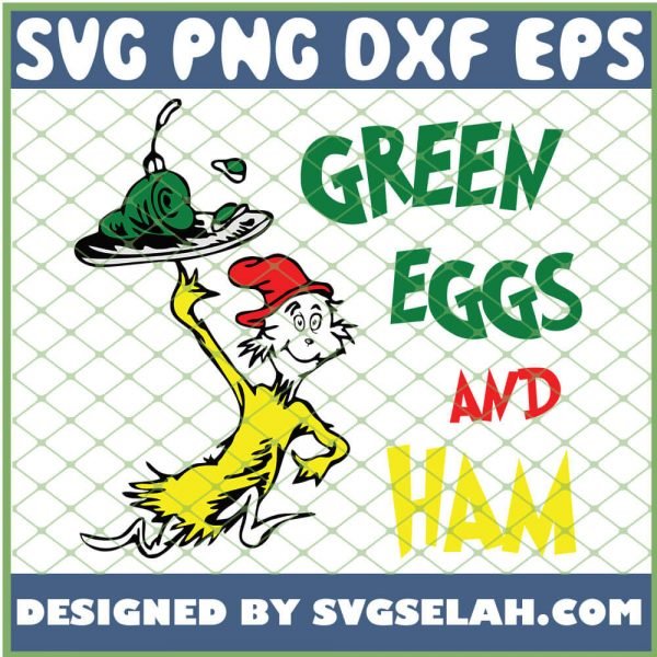 Green Eggs And Ham SVG PNG DXF EPS 1