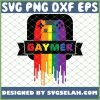 Lgbt Gamer Gaymer Gay Pride Rainbow Gamepad SVG PNG DXF EPS 1