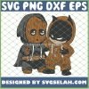 Baby Batman And Groot Guardians Of The Galaxy Costume SVG PNG DXF EPS 1