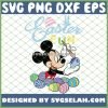 Disney Mickey Mouse Fun Painting Easter Eggs SVG PNG DXF EPS 1