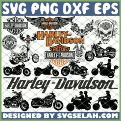 Harley Davidson SVG Bundle SVG PNG DXF EPS 1