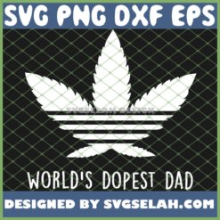 WorldS Dopest Dad Adidas SVG PNG DXF EPS 1