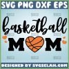 Basketball Mom Shirt Svg T Ball Mom Svg MotherS Heart Is On That Field Baseball Svg 1