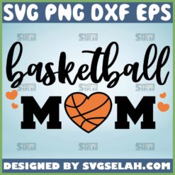 Basketball Mom Shirt Svg T Ball Mom Svg MotherS Heart Is On That Field Baseball Svg 1