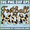 Cheetah Print Football Mom Shirt Svg 1