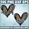 Mama Mini Heart Cheetah Svg Bundle 1