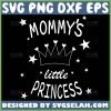 Mommy Little Princess Svg Crown With Heart Svg 1