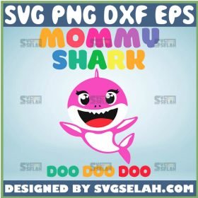 Mommy Shark Doo Doo Doo Svg Baby Shark Svg 1