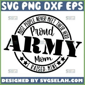 Proud Army Mom Svg Military Mom Svg Navy Mom Svg 1