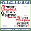 feed me chick fil a and tell me im beautiful pretty svg bundle diy coffee mug gifts