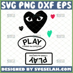 comme des garçons play svg like boys frech svg kawakubo