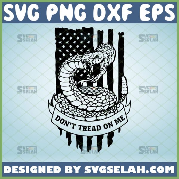 dont tread on me american flag svg rattlesnake svg christopher gadsden american revolution inspired