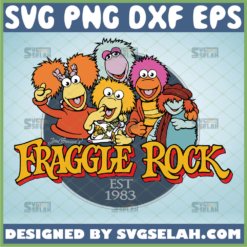 fraggle rock svg red mokey boober wembley gobo cartoon puppet tv show svg