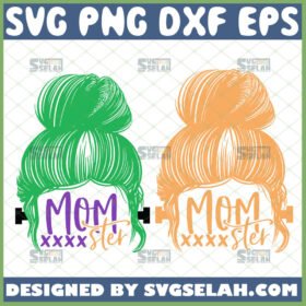 messy bun mom ster svg hair bun svg hair stylist svg