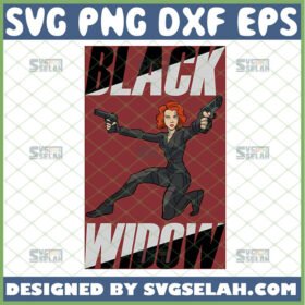 natasha romanoff black widow svg avengers marvel gifts