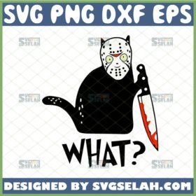 jason voorhees cat what svg