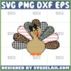 cute turkey thankful svg