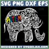 autism awareness elephant svg