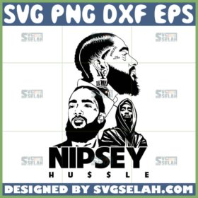 nipsey hussle outline svg