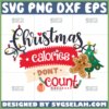 christmas calories dont count svg