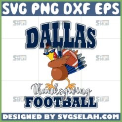 dallas cowboys thanksgiving football svg funny turkey football svg