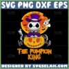 jack skellington half pumpkin svg the pumpkin king halloween svg